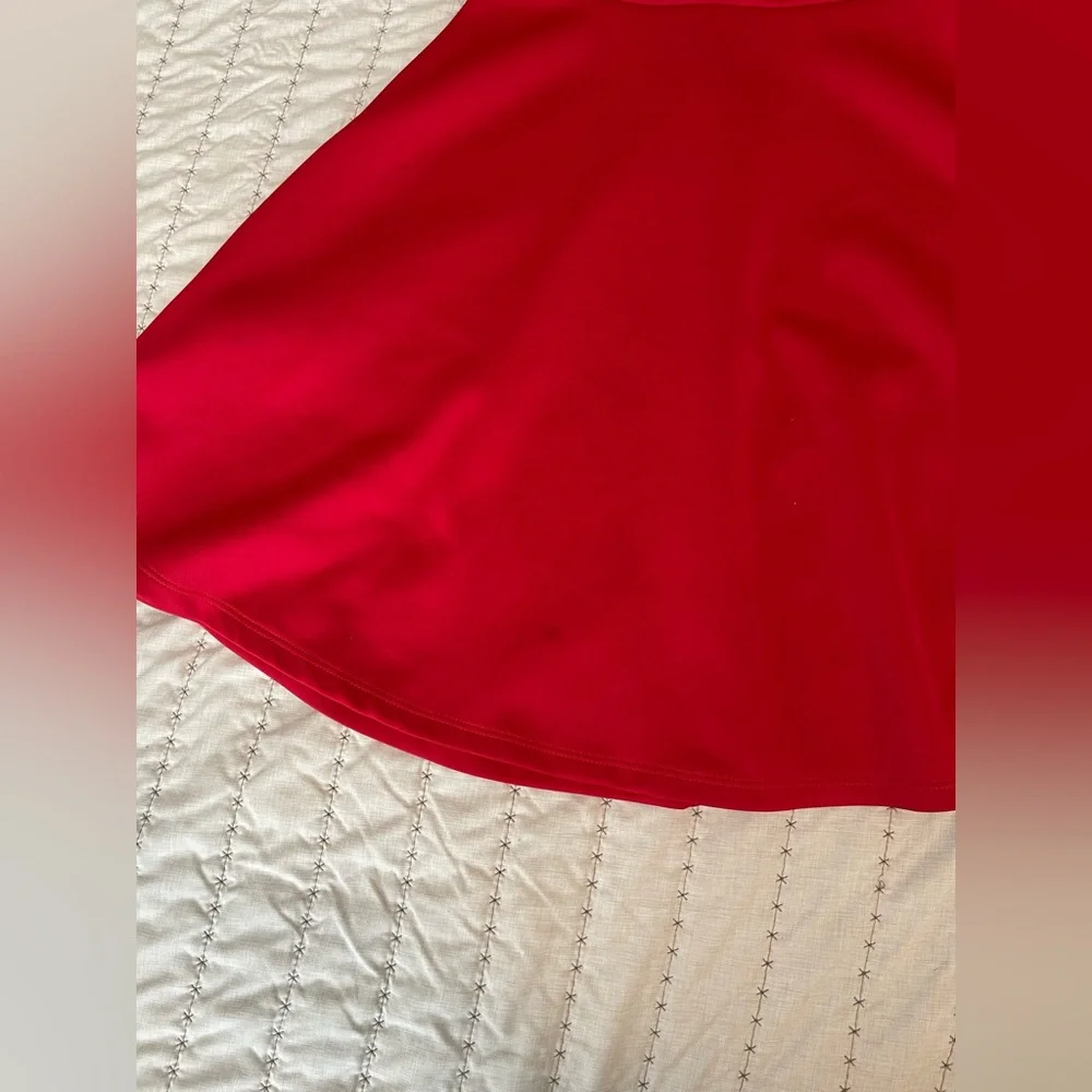 Charlotte Russe Red Scalloped Dress - Picture 10 of 11